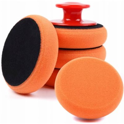 AMiO Sada houbiček na voskování auta s rukojetí 10 cm 5 ks | Zboží Auto