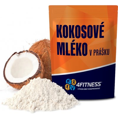 4Fitness Kokosové mléko v prášku 800 g – Zboží Dáma