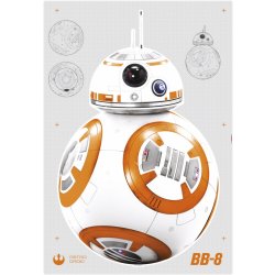 Komar 14726 Samolepící dekorace Star Wars BB-8 100x70cm