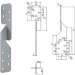Univerzální krokvová spojka Koelner D-SP D-SP-250 250 x 35 x 35 mm | Zboží Auto