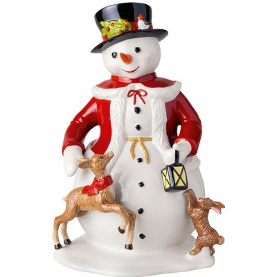 Villeroy & Boch Porcelánová vánoční dekorace Christmas Toys Sněhulák 36 cm 14-8602-6545 – Hledejceny.cz
