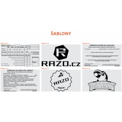 RAZO Štoček do razítka 116 x 65 mm (HM-6015; 5212; 54120; HM-61158) – Zboží Živě