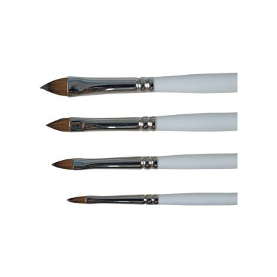 Kolinsky Štětec na akryl a gel oblý č.4 NB009 – Sleviste.cz