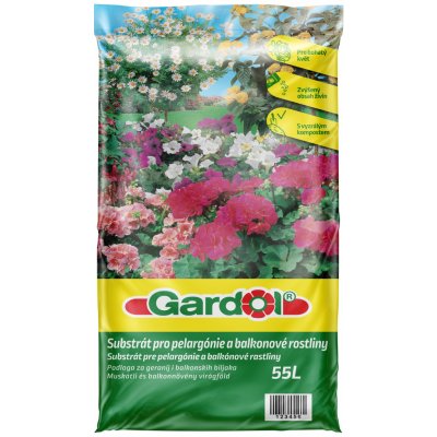 Gardol Substrát pro pelargonie a balkonové rostliny 55 l – Hledejceny.cz