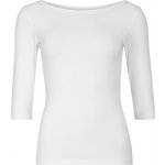 CityZen Dámské bavlněné triko s 3/4 rukávem bílé – Sleviste.cz