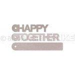 Alexandra Renke vyřezávací šablona Happy Together Label – Hledejceny.cz