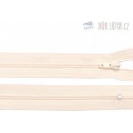 Zip spirálový 3mm nedělitelný 18cm krémová – Zboží Mobilmania