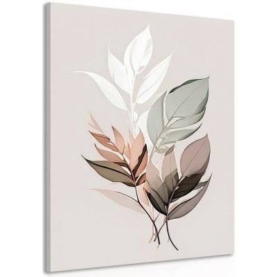 Obraz minimalistické listy - 40x60 – Zboží Mobilmania