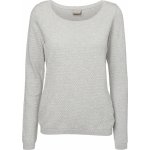 Vero Moda Dámský svetr VMCARE Regular Fit 10136644 Light Grey Melange – Zboží Dáma