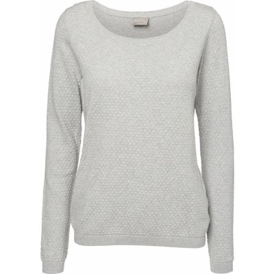 Vero Moda Dámský svetr VMCARE Regular Fit 10136644 Light Grey Melange – Zboží Mobilmania