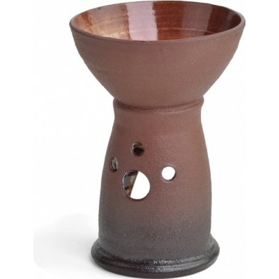 ČR Aroma lampa 12 - 14 cm hnědá – Zboží Dáma
