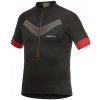 Cyklistický dres Craft Elite černá-červená pánský