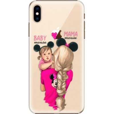 iSaprio Mama Mouse Blond and Girl Apple iPhone Xs Max
