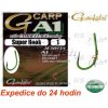 Rybářské háčky Gamakatsu A1 G-Carp Camou Green Super vel.2 10ks