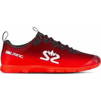 Salming Race 7 Shoe Women forged iron/poppy red