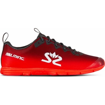 Salming Race 7 Shoe Women forged iron/poppy red