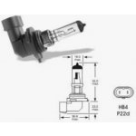 Elta 9006A HB4 P22d 12V 80W