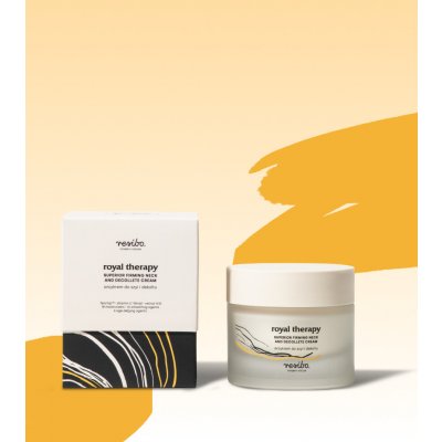 Resibo přírodní zpevňující krém na dekolt a krk Royal Therapy 50 ml – Zboží Dáma