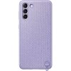 Pouzdro a kryt na mobilní telefon Samsung Samsung Kvadrat Cover Galaxy S21+ fialová EF-XG996FVEGWW