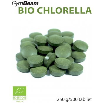 GymBeam Bio Chlorella 500 mg 500 tablet