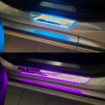 RGB podsvětlené prahové lišty, 4ks | Zboží Auto