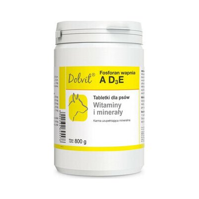 DOLFOS Dolvit Fosforečnan vápenatý AD3E – vitamíny a minerály pro psy – Hledejceny.cz