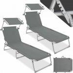 tectake 403787 2 plážová lehátka – Hledejceny.cz