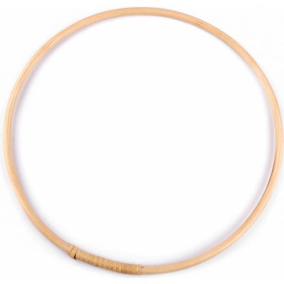Bambusový kruh na lapač snů Ø35 cm – HobbyKompas.cz Bambusový kruh na lapač snů Ø35 cm – HobbyKompas.cz