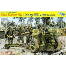 Dragon Models 105mm HOWITZER M2A1 & CARRIAGE M2A2 1:35
