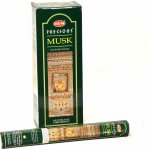 Sanu Babu indické vonné tyčinky Precious Musk Hem 23 cm 20 ks – Hledejceny.cz