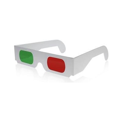 3D brýle - papírové červená - zelená BR3DPAPRG – Zbozi.Blesk.cz