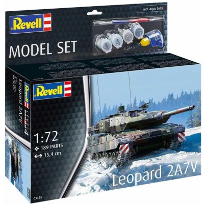 Revell Set tanku Leopard 2A7V 1:72 – Sleviste.cz