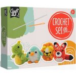 Grafix Háčkovaná zvířátka 4 druhy dino sova liška lev – Sleviste.cz