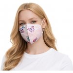 Balerina nanorespirátor FFP2 Pink butterfly – Sleviste.cz