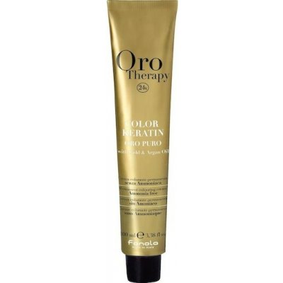 Fanola Oro Therapy Oro Puro Colour Keratin No. 8,1 Světlá blond popelavá 100 ml – Zboží Dáma
