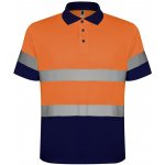 ROLY Pánská reflexní polokošile Polaris modrošedá/svítivá žlutá 23221 S – Sleviste.cz