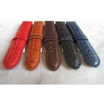 Lavvu Černý prošitý Croco z luxusní kuže Top Grain LSIUB22 – Zboží Dáma