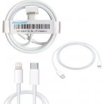 Datový kabel USB C na Lightning PD30W Foxconn, délka 2m, barva bílá – Zboží Mobilmania