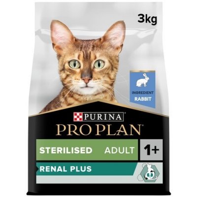 Pro Plan Cat Sterilised Renal Plus Rabbit 3 kg