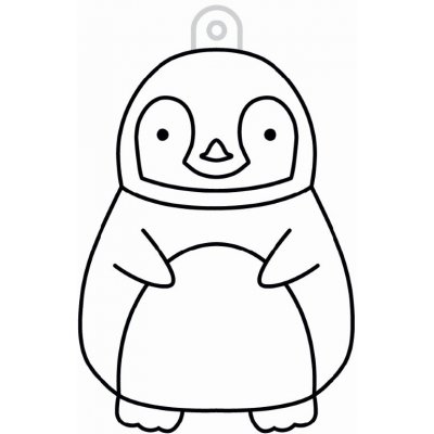 Amos Závěsná plastová sklíčka k vybarvení barvami na sklo cca 8 cm 60 – Sleviste.cz