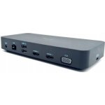 I-Tec USB 3.0/USB-C/Thunderbolt, 3x Display Docking Station + Power Delivery 65W CATRIPLEDOCKVGAPD – Zboží Mobilmania