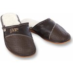 Wooline Vip kožené pánské pantofle – Zboží Dáma
