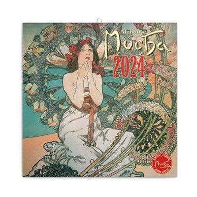 Poznámkový Alfons Mucha 2024 – Zboží Mobilmania