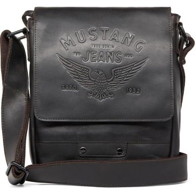 Mustang Edward pánská kožená taška přes rameno černá 45.112500 černá – Zboží Dáma