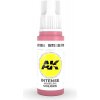 Akrylová a olejová barva AK Interactive Intense Pink 17ml