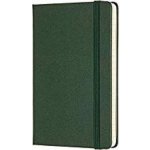 Moleskine Zápisník S tvrdé desky tm.zelený linkovaný A6 96 listů – Zboží Živě