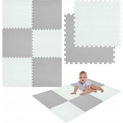 Humbi Pěnová podložka 180x120 cm velká puzzle voděodolná bezpečná 6 ks – Zboží Mobilmania