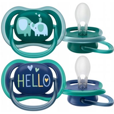 Avent Philips silikon dudlík Air fialová/růžová 2ks – Sleviste.cz