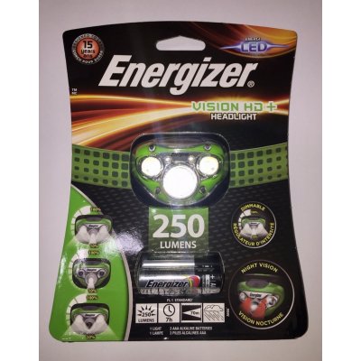 Energizer Headlight Vision HD + 250lm