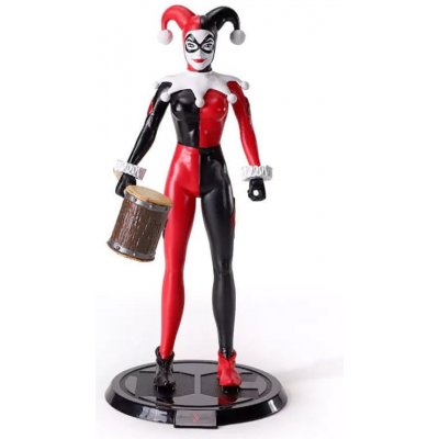 Grooters Bendyfigs DC Comics Harley Quinn Jester Outfit